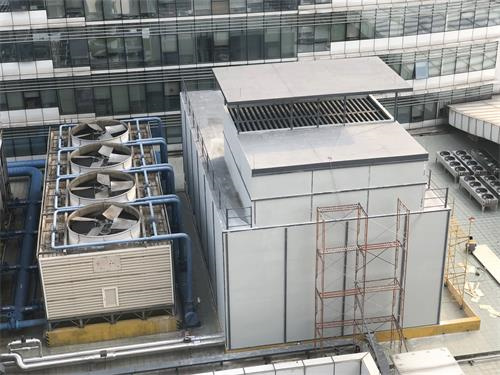 冷卻塔設備容量,屋面冷卻塔設備基礎